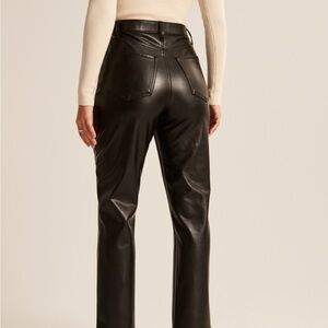 NET Abercrombie & Fitch Vegan Leather Pants